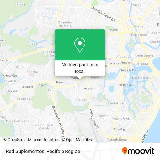 Red Suplementos mapa