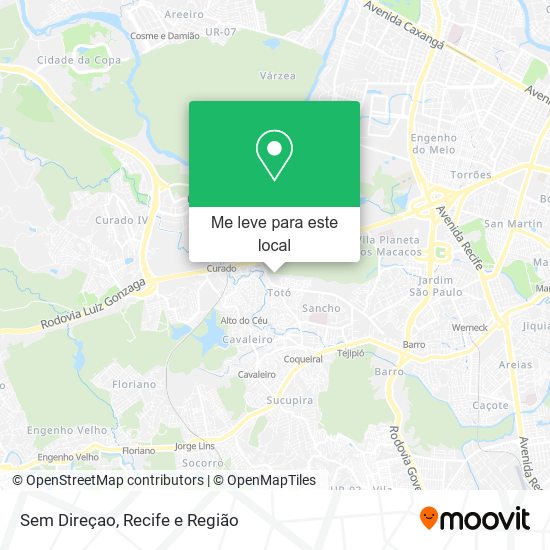 Sem Direçao mapa