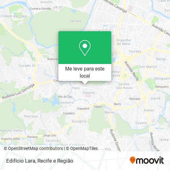 Edifício Lara mapa