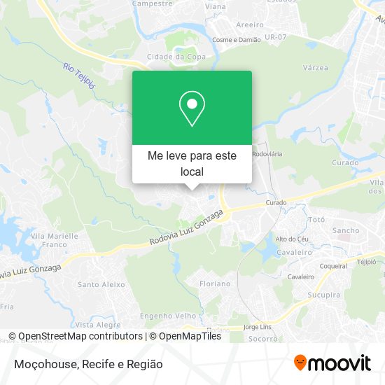 Moçohouse mapa