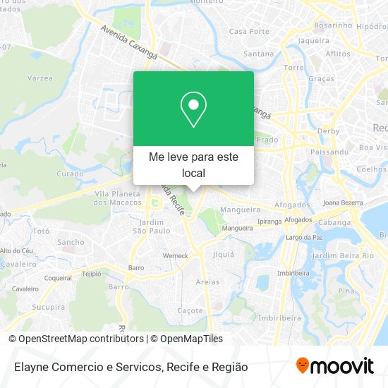 Elayne Comercio e Servicos mapa