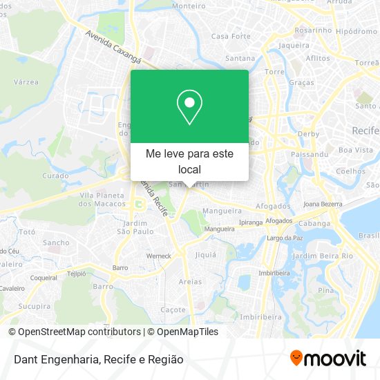 Dant Engenharia mapa