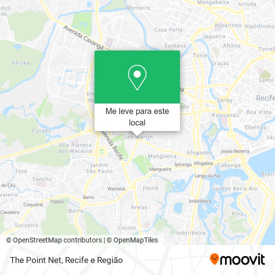 The Point Net mapa