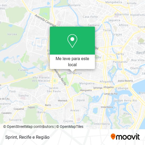 Sprint mapa