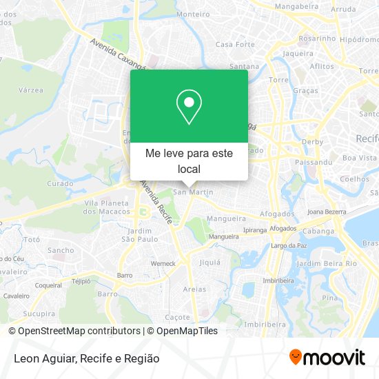 Leon Aguiar mapa