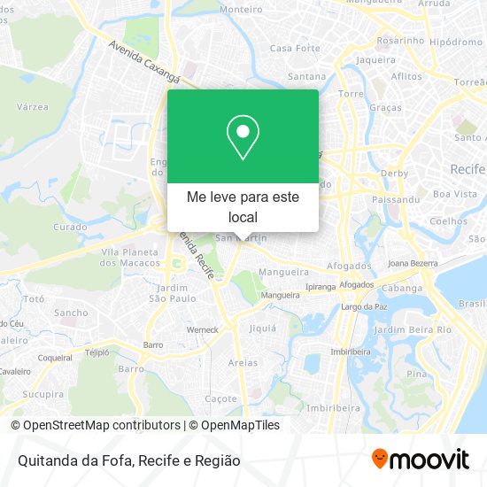 Quitanda da Fofa mapa