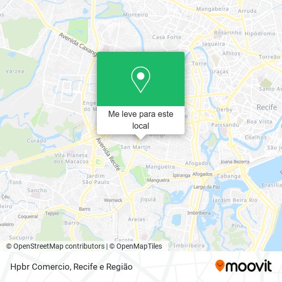 Hpbr Comercio mapa