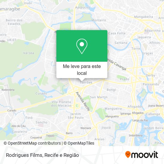 Rodrigues Films mapa