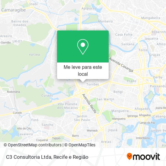 C3 Consultoria Ltda mapa