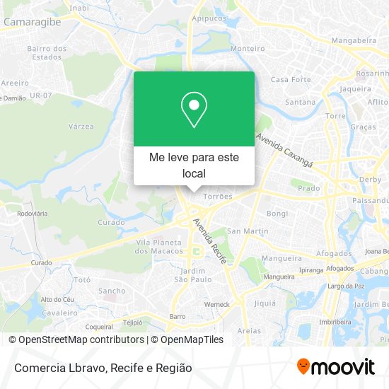 Comercia Lbravo mapa