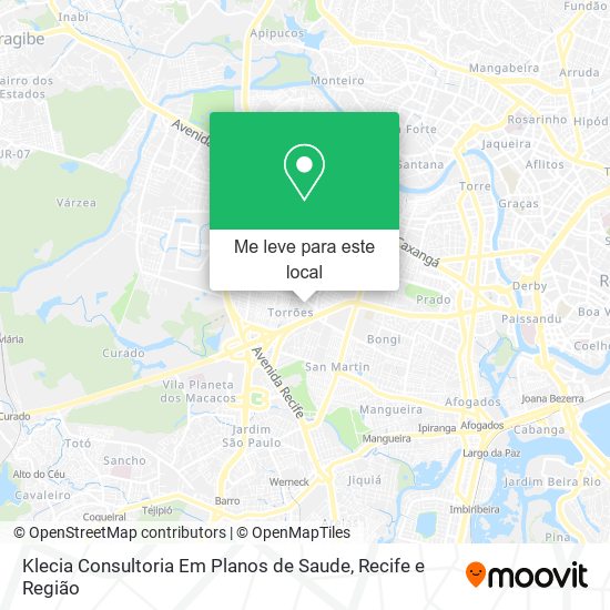 Klecia Consultoria Em Planos de Saude mapa