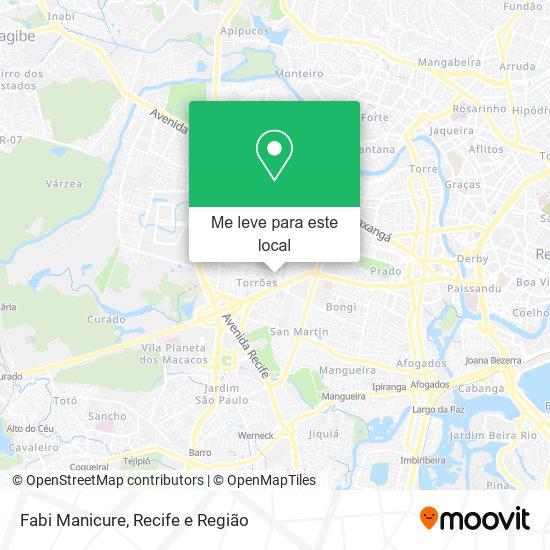 Fabi Manicure mapa