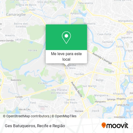 Ges Batuqueiros mapa