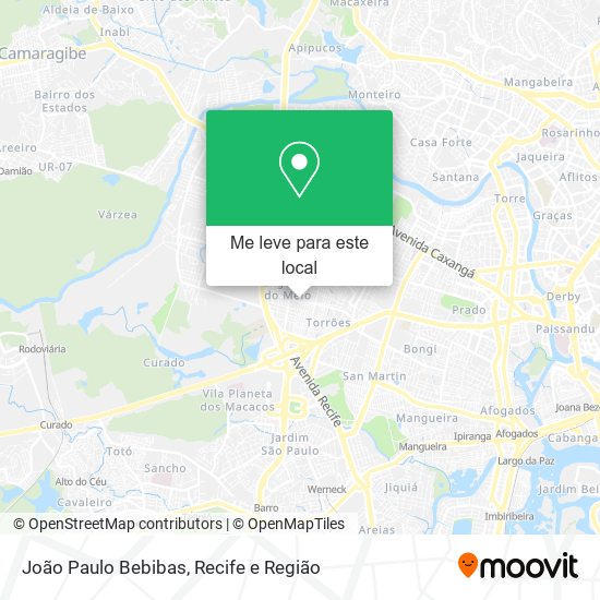 João Paulo Bebibas mapa