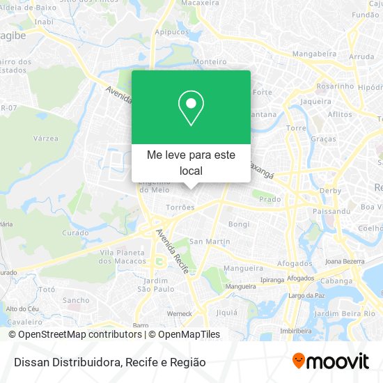 Dissan Distribuidora mapa