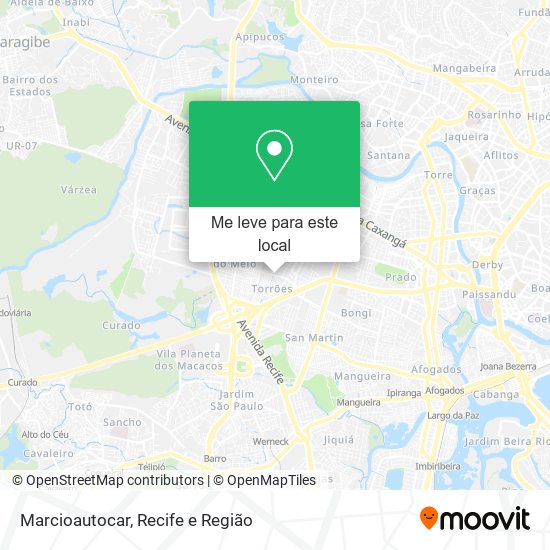Marcioautocar mapa