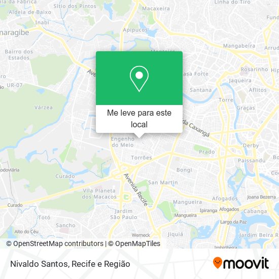 Nivaldo Santos mapa