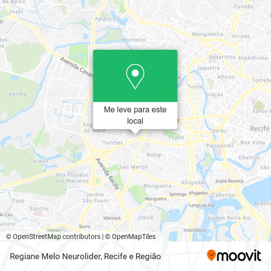 Regiane Melo Neurolider mapa