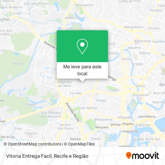 Vitoria Entrega Facil mapa