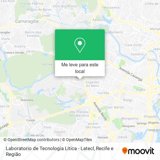 Laboratorio de Tecnologia Litica - Latecl mapa