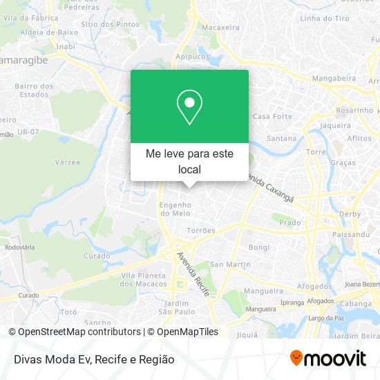 Divas Moda Ev mapa