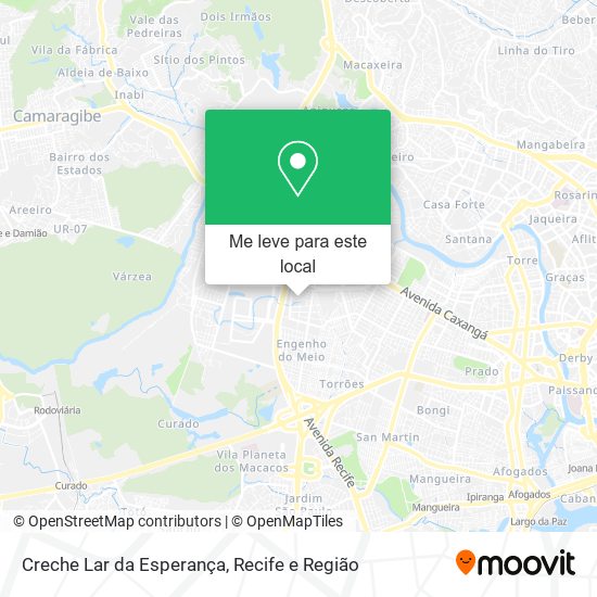 Creche Lar da Esperança mapa