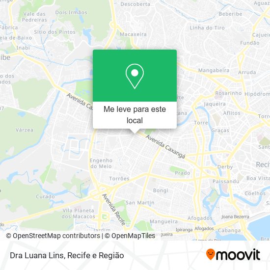 Dra Luana Lins mapa