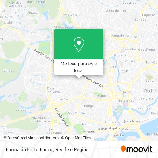 Farmacia Forte Farma mapa