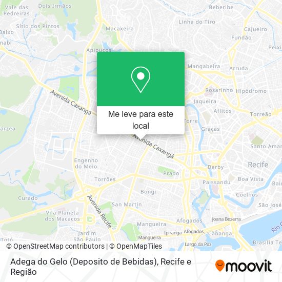 Adega do Gelo (Deposito de Bebidas) mapa