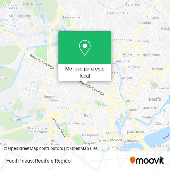 Facil Pneus mapa