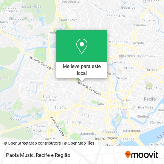 Paola Music mapa