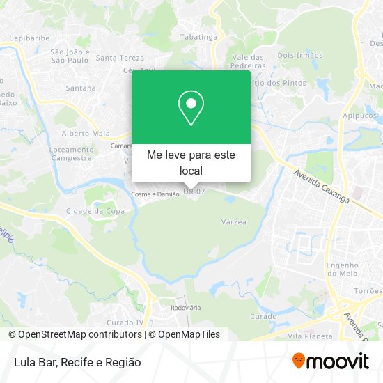 Lula Bar mapa