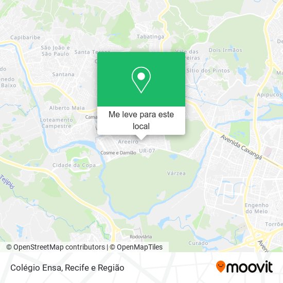 Colégio Ensa mapa