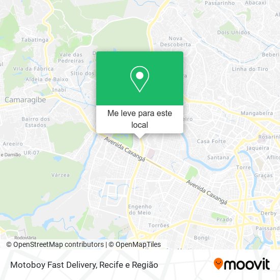 Motoboy Fast Delivery mapa