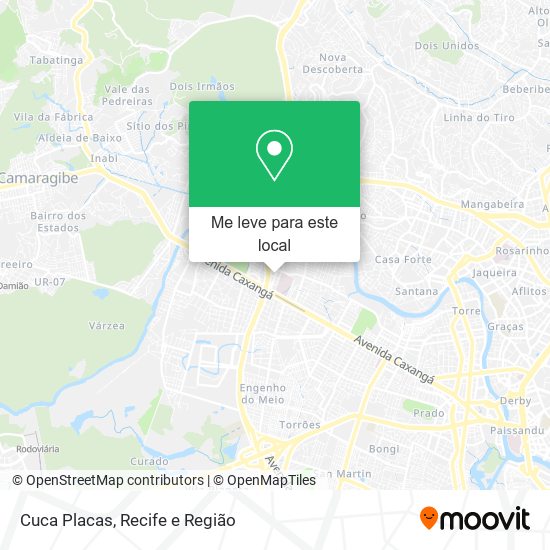 Cuca Placas mapa