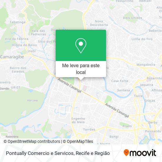 Pontually Comercio e Servicos mapa