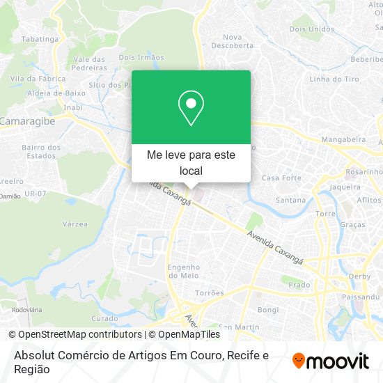 Absolut Comércio de Artigos Em Couro mapa