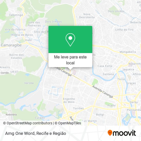 Amg One Word mapa