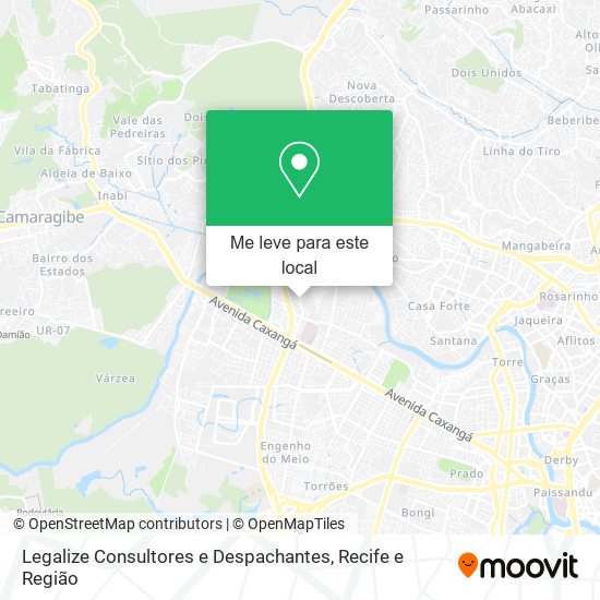 Legalize Consultores e Despachantes mapa