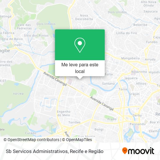 Sb Servicos Administrativos mapa