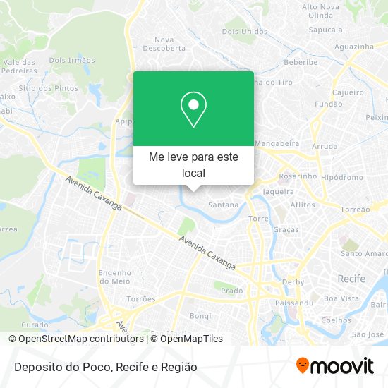 Deposito do Poco mapa