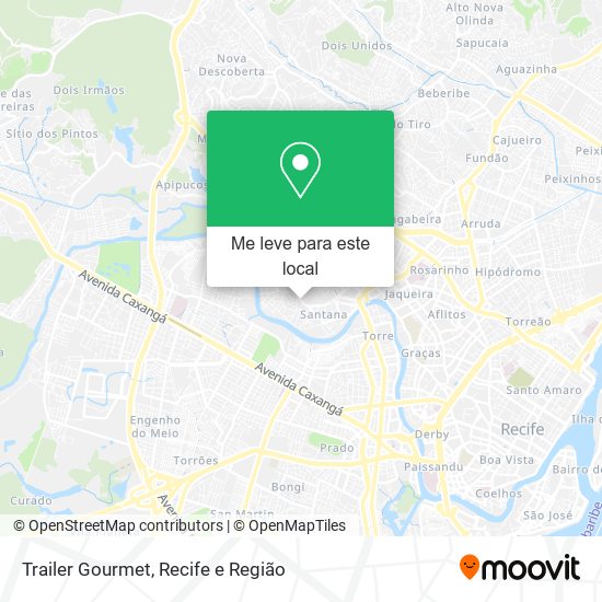 Trailer Gourmet mapa