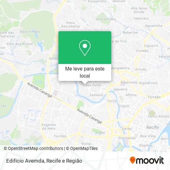 Edifício Avemda mapa