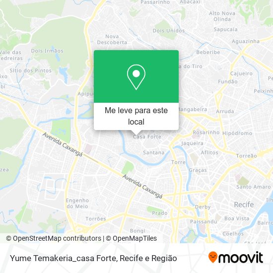Yume Temakeria_casa Forte mapa