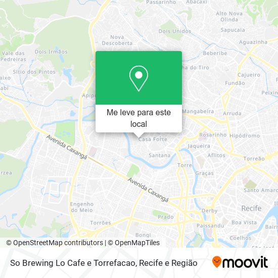 So Brewing Lo Cafe e Torrefacao mapa