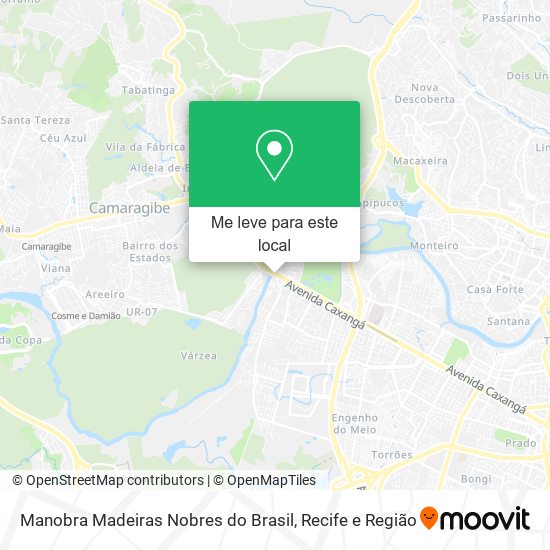 Manobra Madeiras Nobres do Brasil mapa