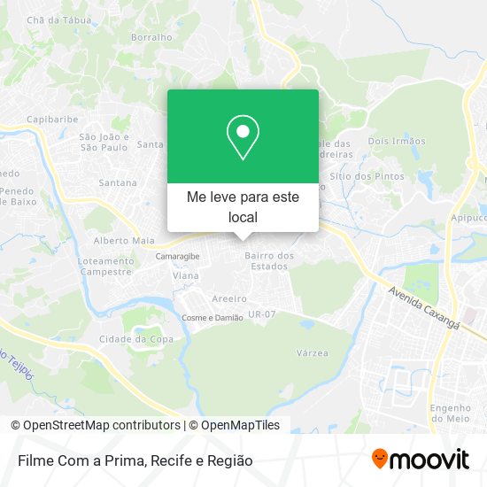 Filme Com a Prima mapa