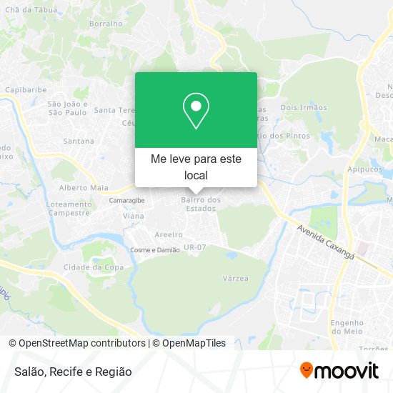 Salão mapa