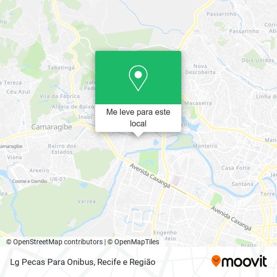 Lg Pecas Para Onibus mapa