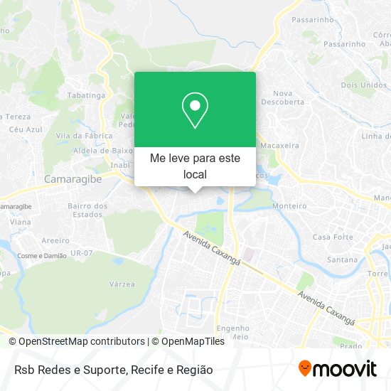 Rsb Redes e Suporte mapa